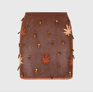 Brown Treasure Jamaica Mini Skirt