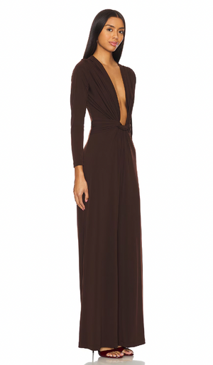 Brown Amanda Jumpsuit