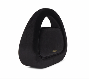 Black Velvet Clic Clac Bag 