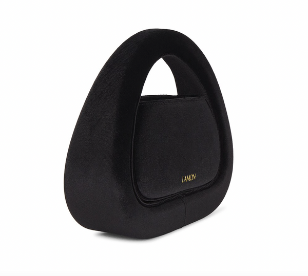 Black Velvet Clic Clac Bag 