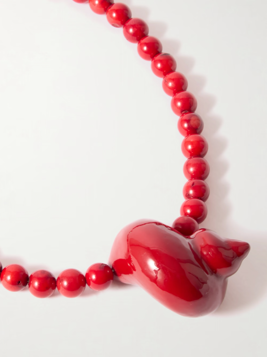 Red Mykonos Necklace