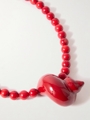 Red Mykonos Necklace
