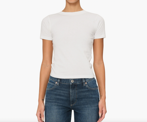 White Refined Tee