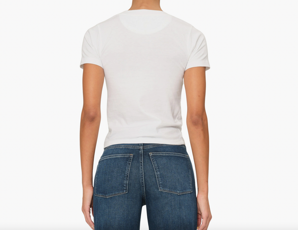 White Refined Tee