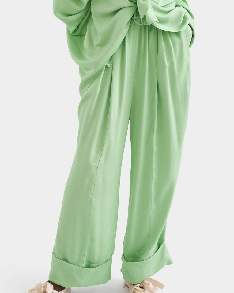 Mint Sizeless Pant & Scrunchie Set