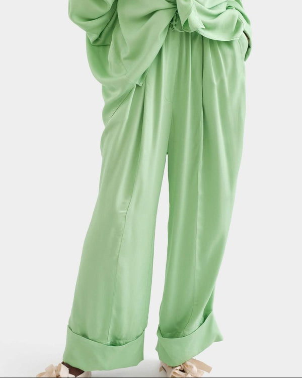 Mint Sizeless Pant & Scrunchie Set