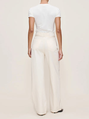 Crema Casie Wide Leg Mid Rise 31" Jeans