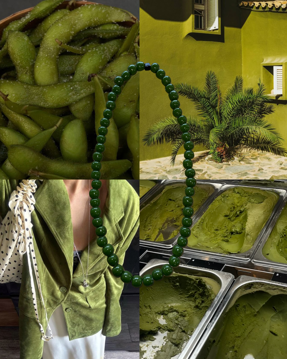 Edamame Necklace