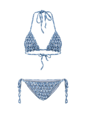 Zenna Hand-Crocheted Bikini Set