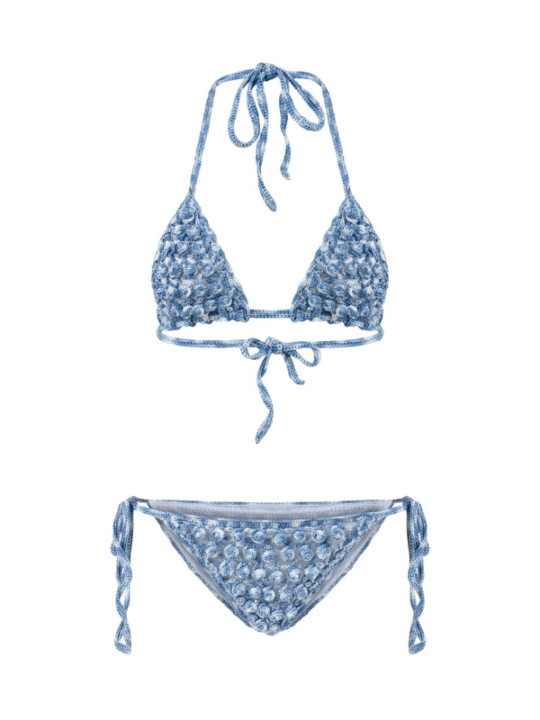 Zenna Hand-Crocheted Bikini Set
