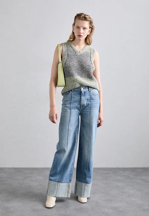 Springdale Cuffed Hepburn Wide Leg 32" Jeans