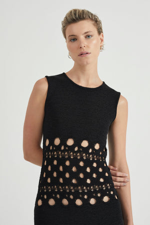 Break Away Knit Maxi Tank Dress