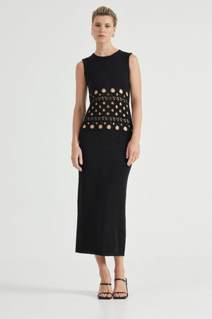 Break Away Knit Maxi Tank Dress