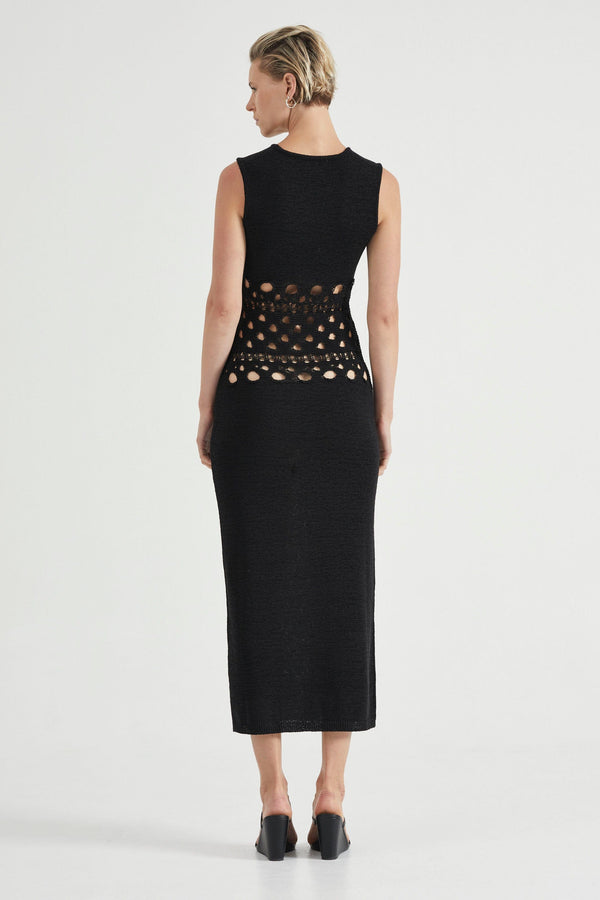 Break Away Knit Maxi Tank Dress