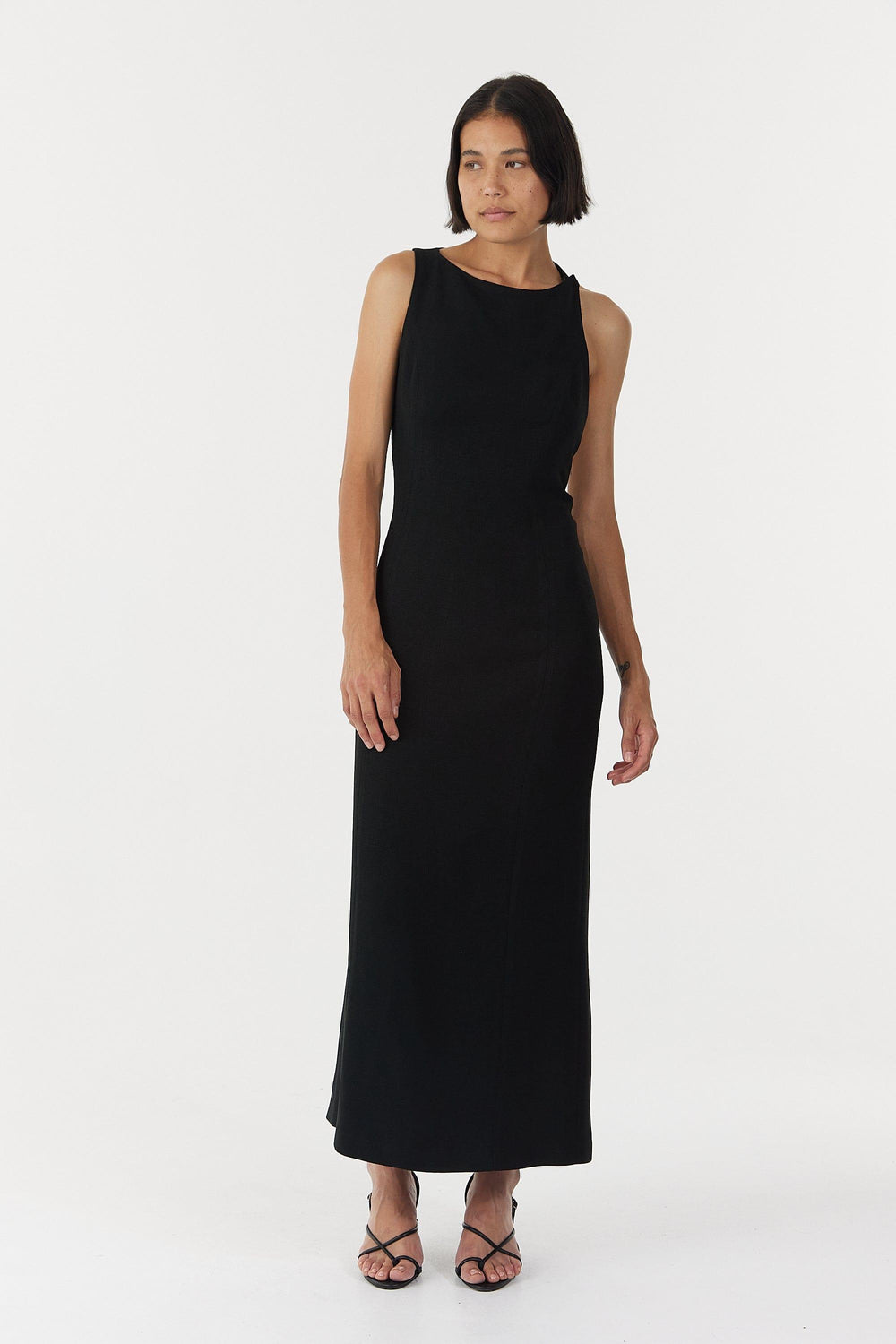 Chrome Vision Open Back Dress