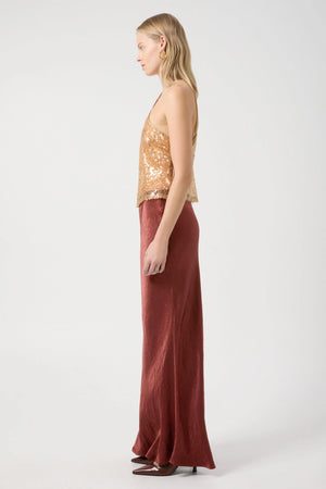 Crush Bias Maxi Skirt