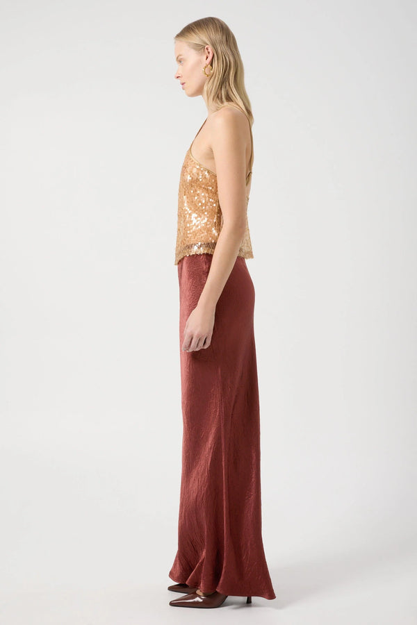 Crush Bias Maxi Skirt