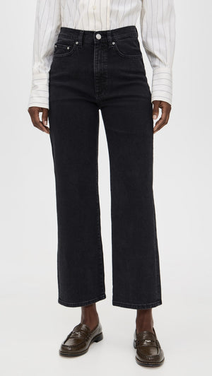 Nightshade Karmine Refined Wide Leg High Rise Jeans