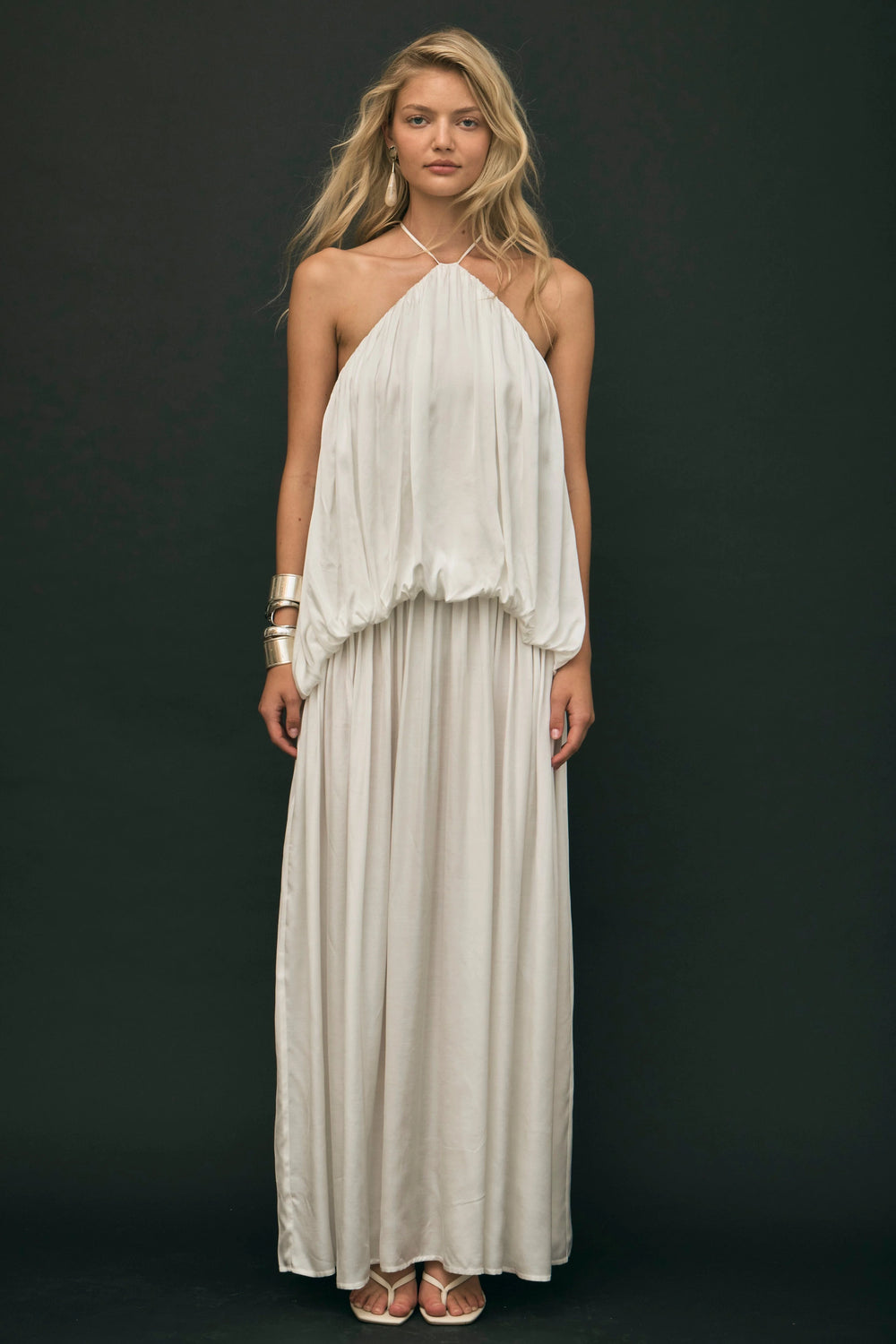 Cloud Dreamt Halter Maxi Dress