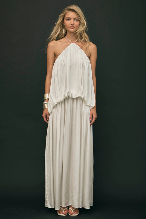Cloud Dreamt Halter Maxi Dress