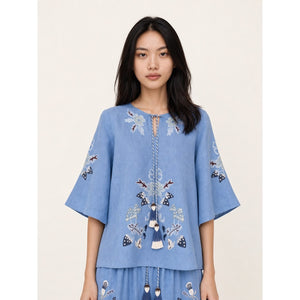 Dreamy Blue Iben Blouse