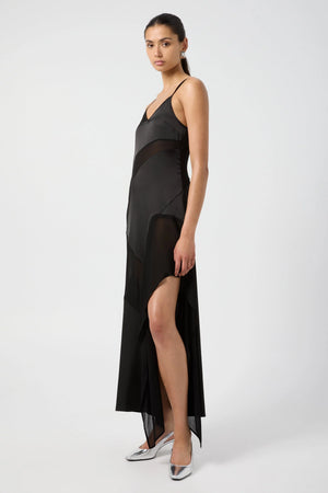 Essence Panelled Maxi Dress