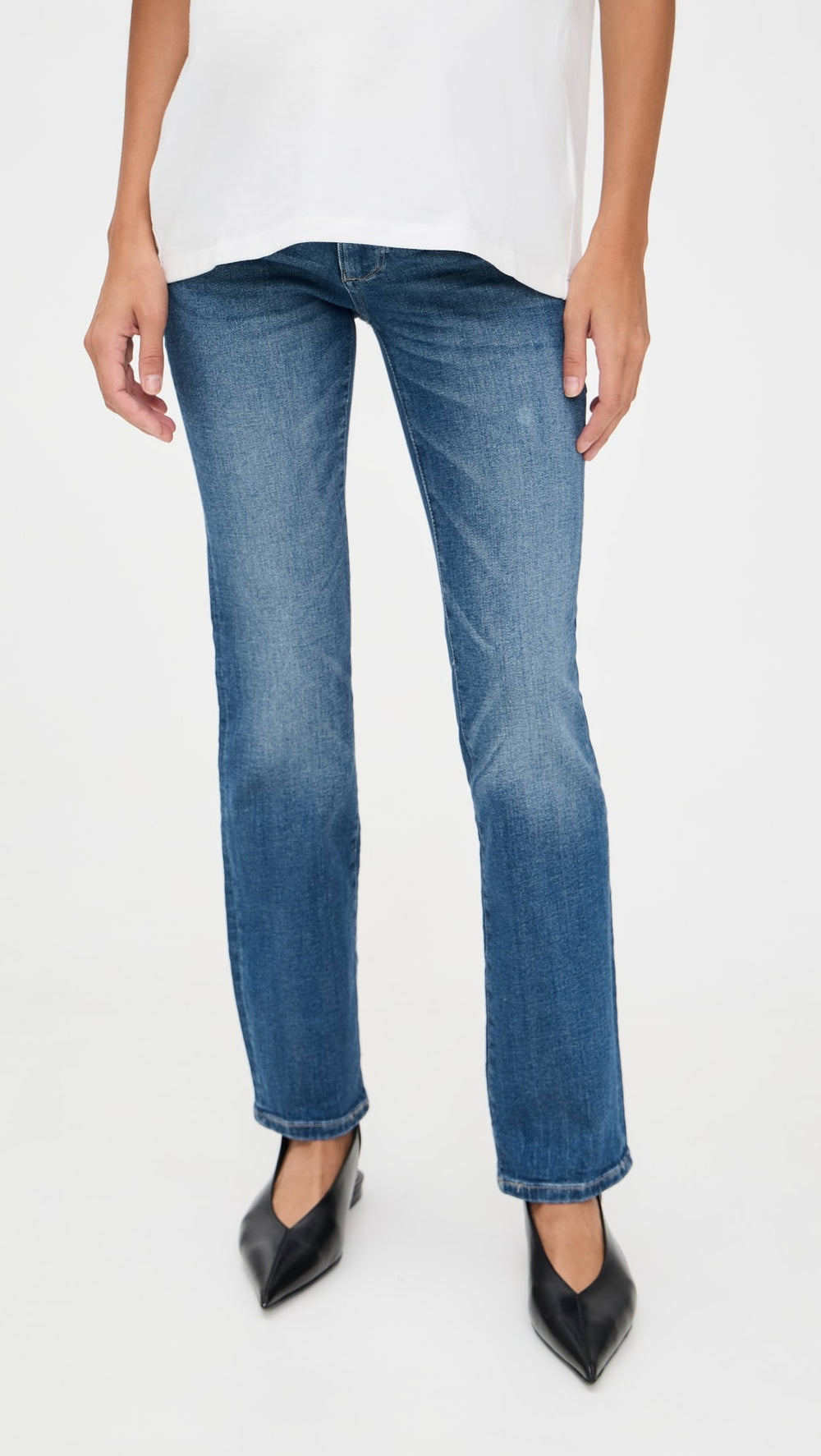Maternity Palm Springs Halle Straight Instasculpt 29" Jeans