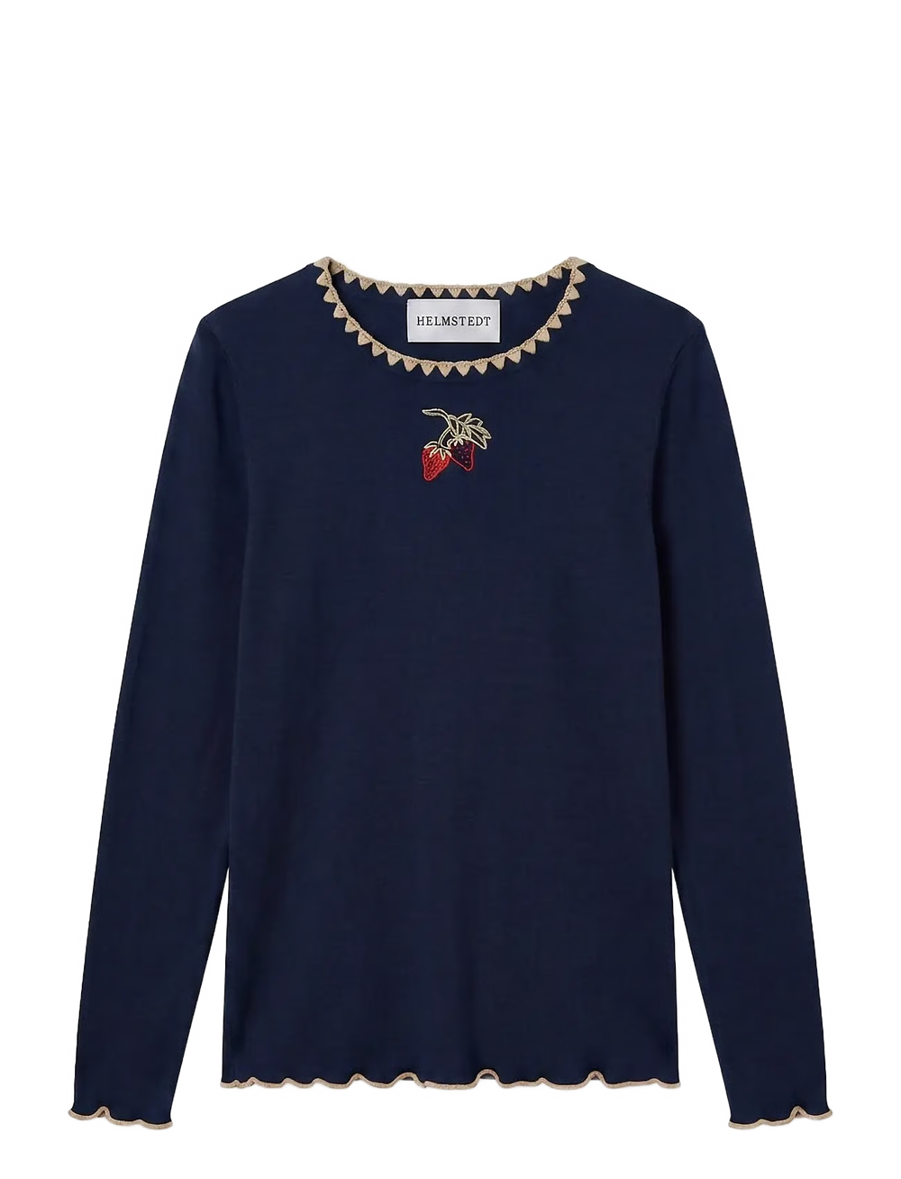 Midnight Blue Andrea Long Sleeve T-Shirt