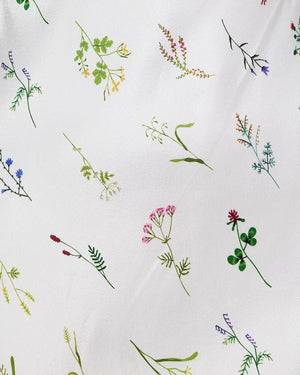 Field Flowers Bias Strapless Midi