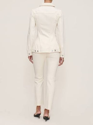 Ecru Peplum Jacket