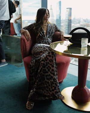 Leopard Amanda Maxi Dress 