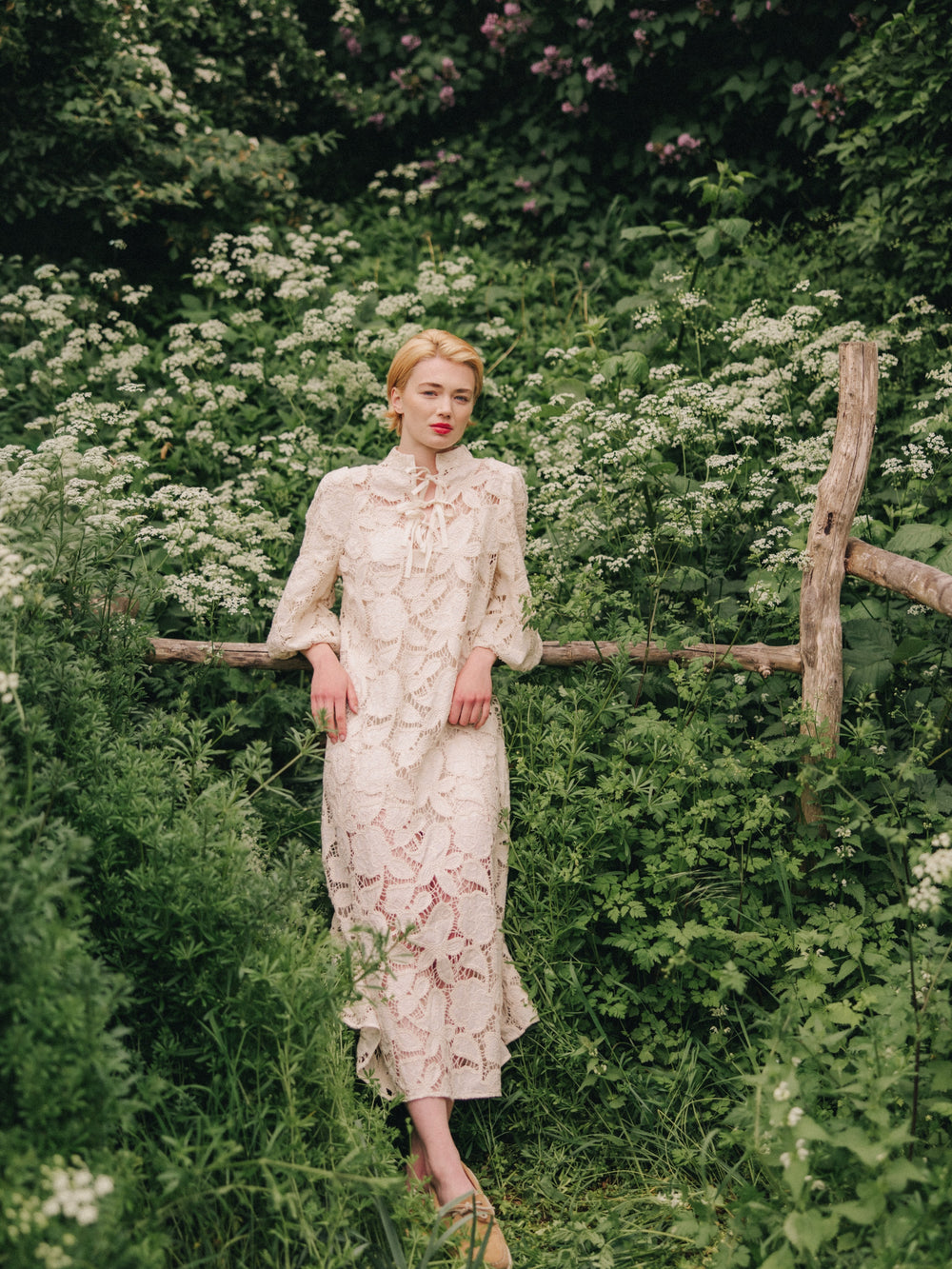 Ivory Ebba Dress