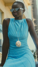 Silver Coquille Necklace