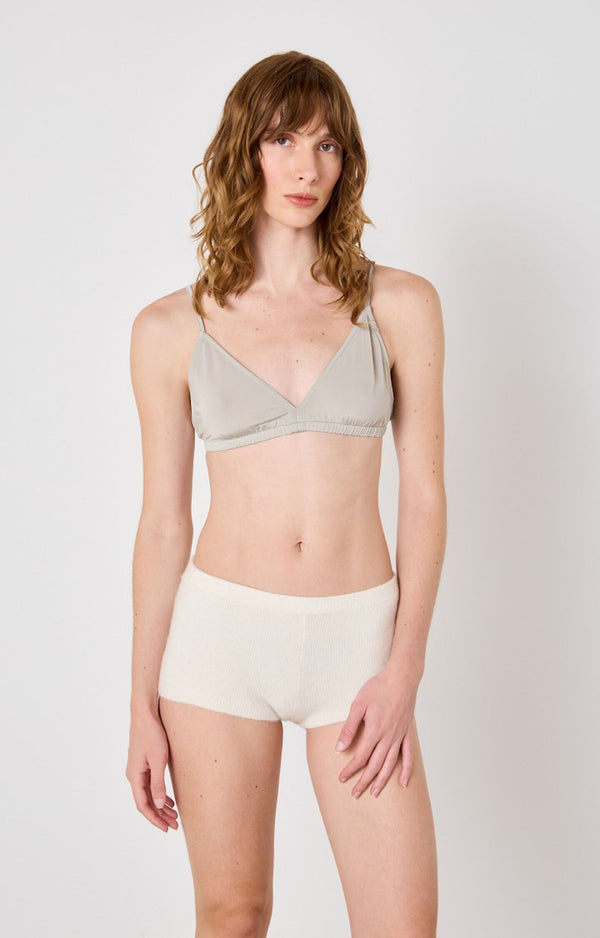 Silver Fuobow Bralette