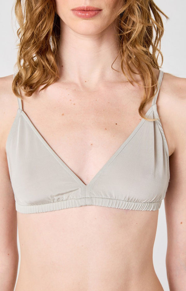 Silver Fuobow Bralette