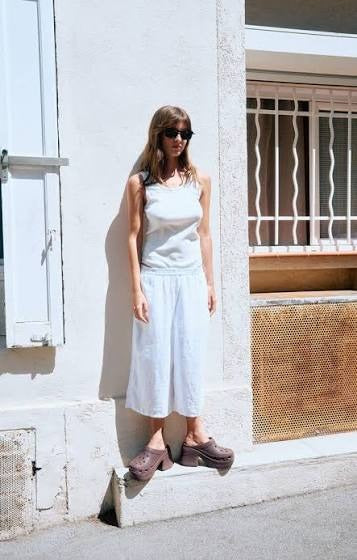 White Ivybo Shorts