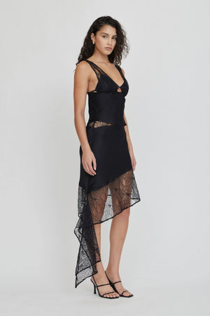 Ink Inhale Panel Skirt