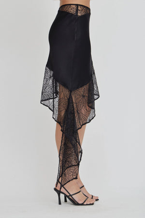 Ink Inhale Panel Skirt
