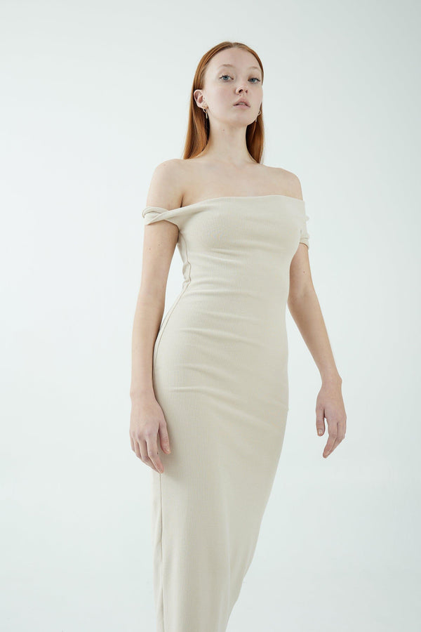 Intertwined Off Shoulder Dress