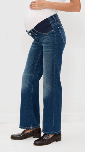 Maternity Clearwater Karmine Wide Leg 28" Jeans