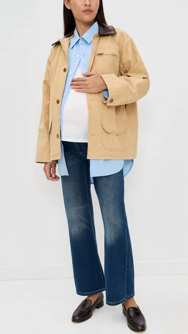 Maternity Clearwater Karmine Wide Leg 28" Jeans
