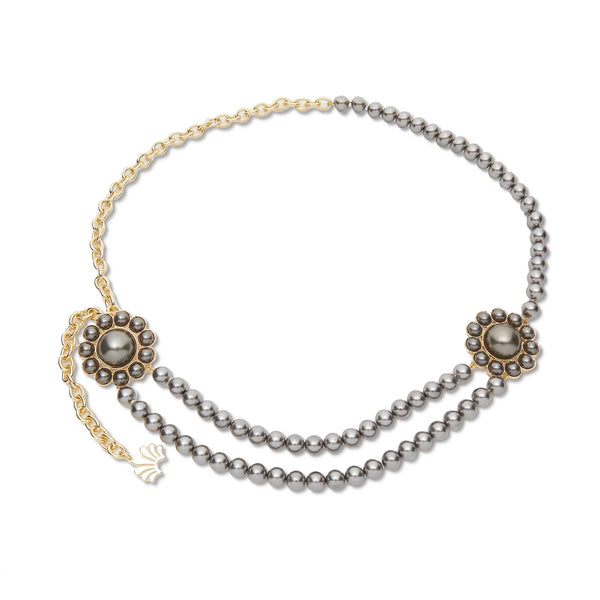 Tahitian Pearl Clementine Charm Belt