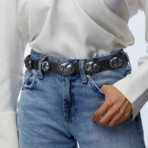 Tahitan Pearl Oval Station Belt