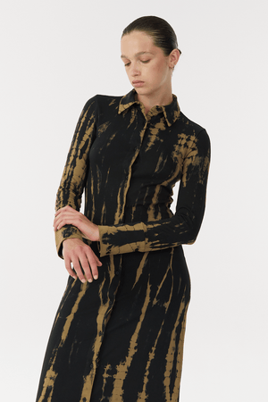 Nebular Shirt Dress