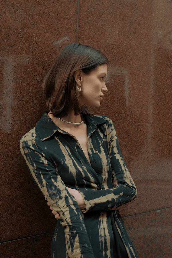 Nebular Shirt Dress