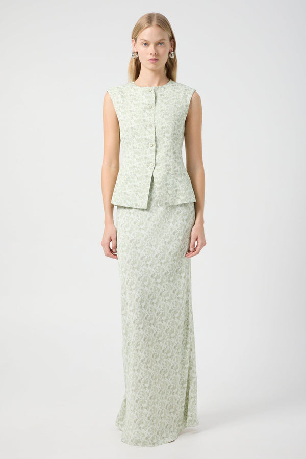 Nostalgia Bias Maxi Skirt