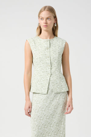 Nostalgia Button Up Top