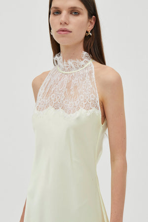 Lemonade Poetry Lace Drawn In Maxi