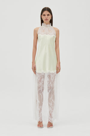 Lemonade Poetry Lace Drawn In Maxi
