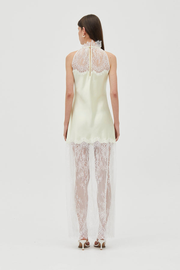 Lemonade Poetry Lace Drawn In Maxi